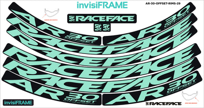 Raceface AR 30 Offset 29er Decals