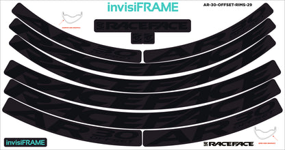 Raceface AR 30 Offset 29er Decals