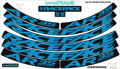 Raceface AR 35 Offset 27.5 Decals