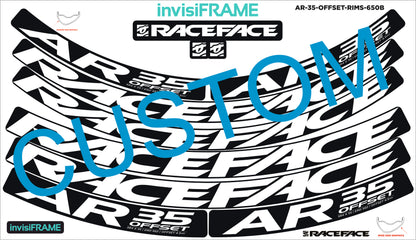 Raceface AR 35 Offset 27.5 Decals