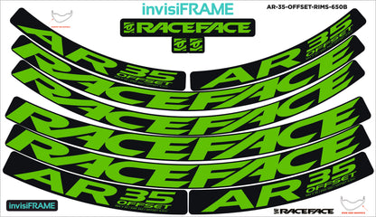 Raceface AR 35 Offset 27.5 Decals