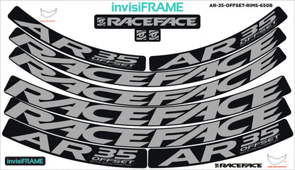 Raceface AR 35 Offset 27.5 Decals