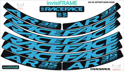 Raceface AR 35 Offset 27.5 Decals