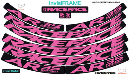 Raceface AR 35 Offset 27.5 Decals