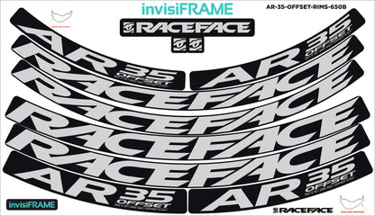 Raceface AR 35 Offset 27.5 Decals