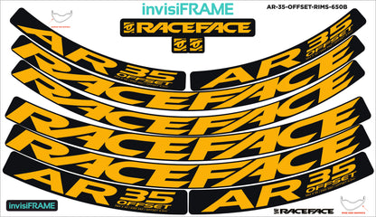 Raceface AR 35 Offset 27.5 Decals
