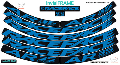 Raceface AR 35 Offset 29ER Decals
