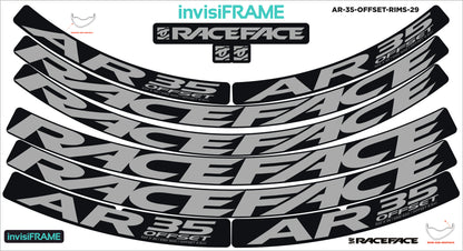 Raceface AR 35 Offset 29ER Decals