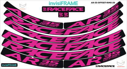 Raceface AR 35 Offset 29ER Decals