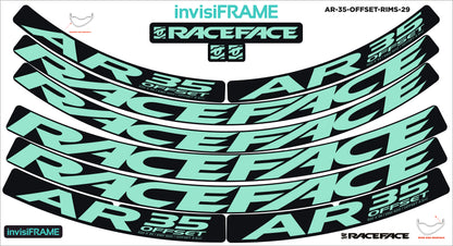 Raceface AR 35 Offset 29ER Decals