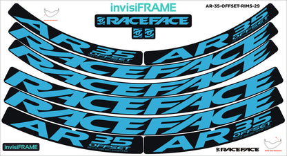 Raceface AR 35 Offset 29ER Decals