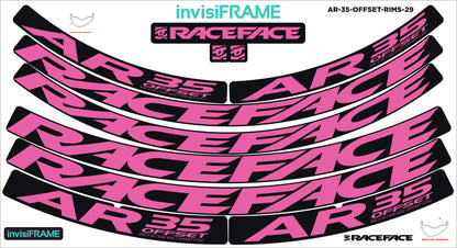 Raceface AR 35 Offset 29ER Decals