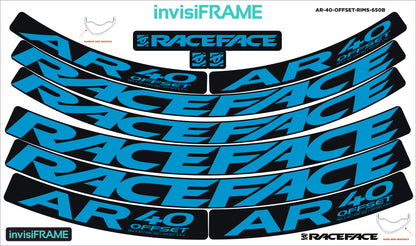 Raceface AR 40 Offset 27.5 Decals