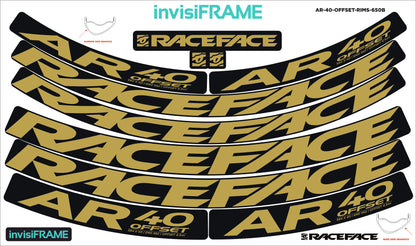 Raceface AR 40 Offset 27.5 Decals