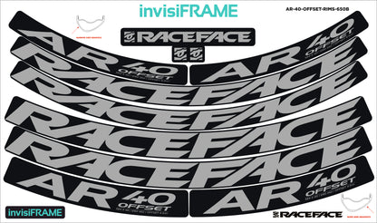 Raceface AR 40 Offset 27.5 Decals