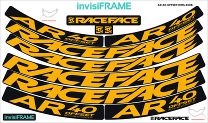 Raceface AR 40 Offset 27.5 Decals