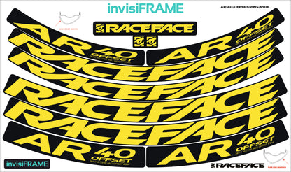 Raceface AR 40 Offset 27.5 Decals