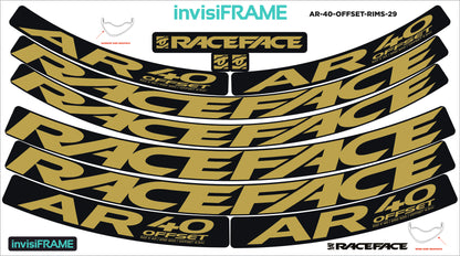 Raceface AR 40 Offset 29ER Decals