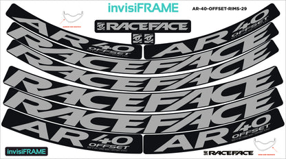 Raceface AR 40 Offset 29ER Decals