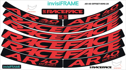Raceface AR 40 Offset 29ER Decals