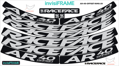 Raceface AR 40 Offset 29ER Decals