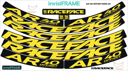 Raceface AR 40 Offset 29ER Decals