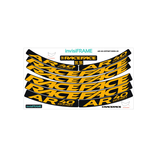 Raceface AR 40 Offset 29ER Decals