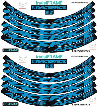 Raceface ARC 25 Offset Decals