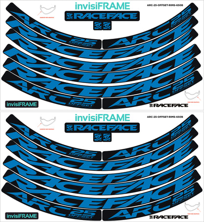 Raceface ARC 25 Offset Decals