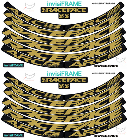Raceface ARC 25 Offset Decals