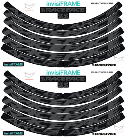 Raceface ARC 25 Offset Decals