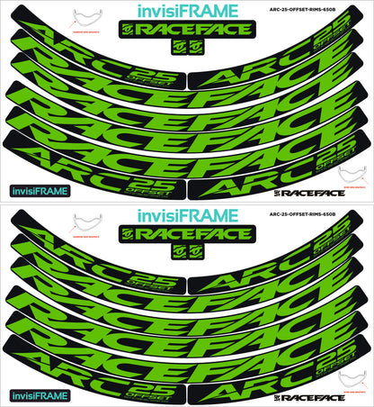 Raceface ARC 25 Offset Decals