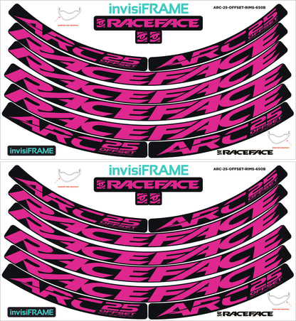 Raceface ARC 25 Offset Decals