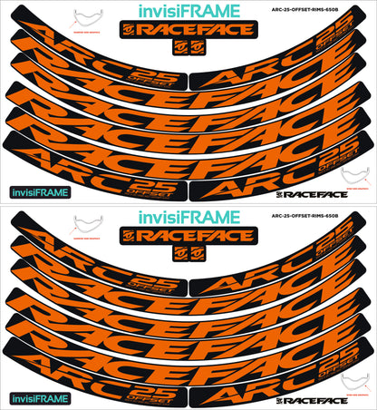 Raceface ARC 25 Offset Decals