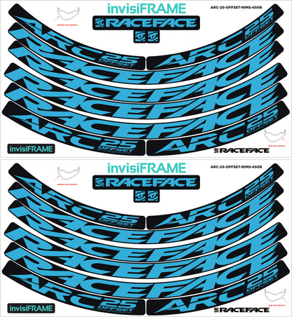 Raceface ARC 25 Offset Decals