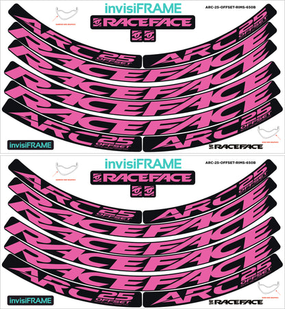 Raceface ARC 25 Offset Decals