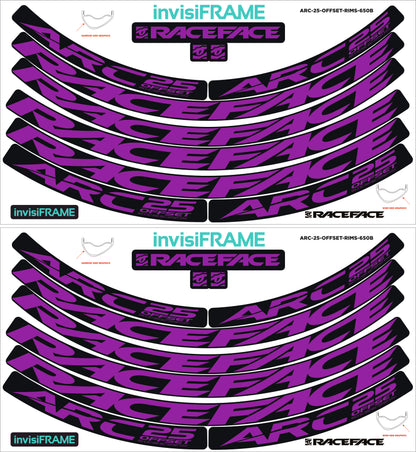Raceface ARC 25 Offset Decals