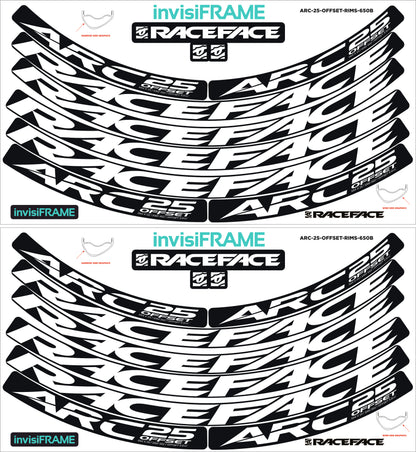 Raceface ARC 25 Offset Decals
