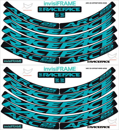 Raceface ARC 25 Offset Decals