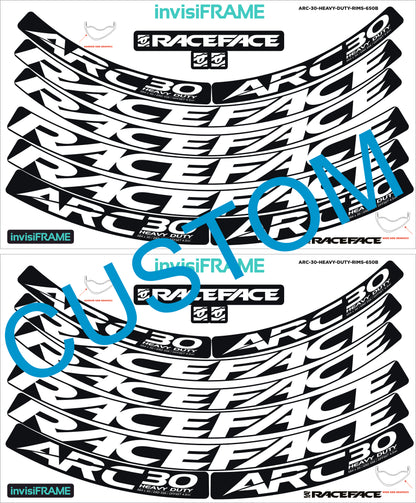 Raceface ARC 30 HD Offset Decals