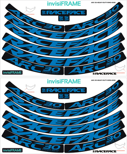 Raceface ARC 30 HD Offset Decals