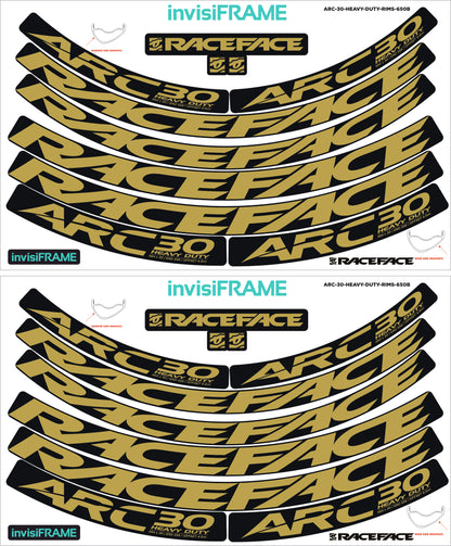 Raceface ARC 30 HD Offset Decals