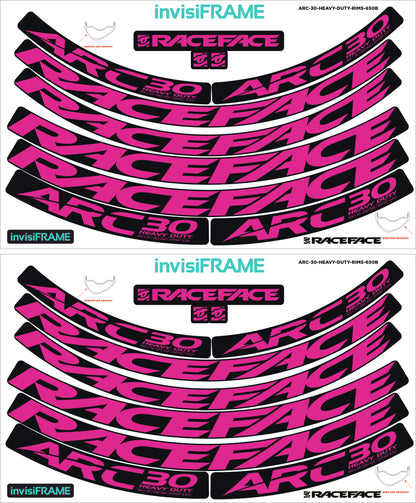Raceface ARC 30 HD Offset Decals