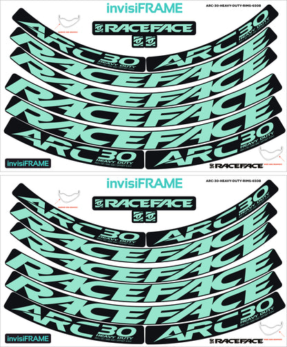 Raceface ARC 30 HD Offset Decals