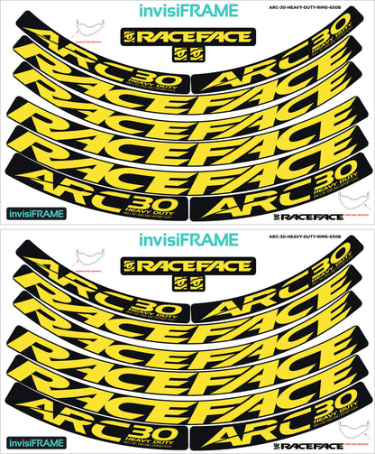 Raceface ARC 30 HD Offset Decals