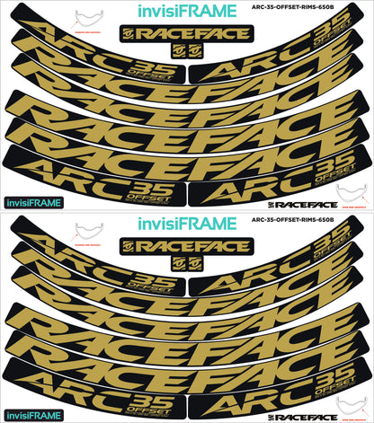 Raceface ARC 35 Offset Decals