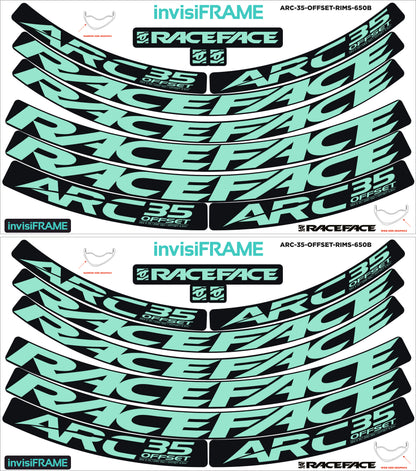 Raceface ARC 35 Offset Decals