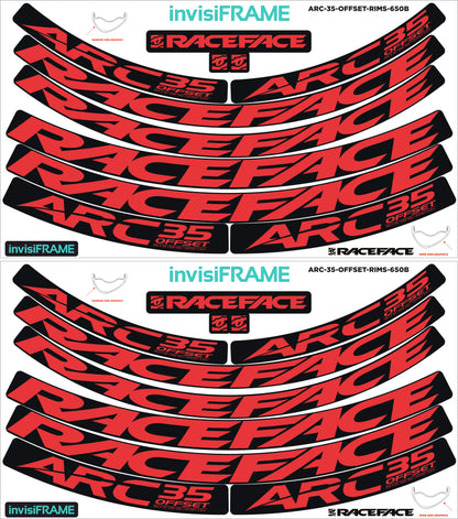 Raceface ARC 35 Offset Decals