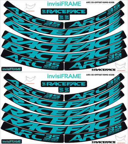 Raceface ARC 35 Offset Decals