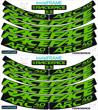 Raceface ARC 40 Offset Decals